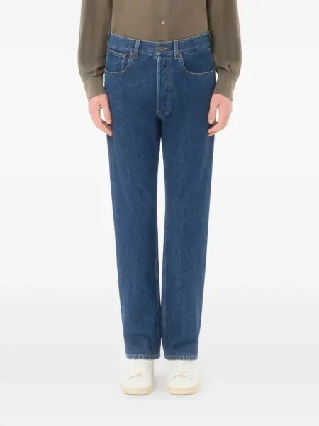 Pantaloni Valentino Garavani albastru