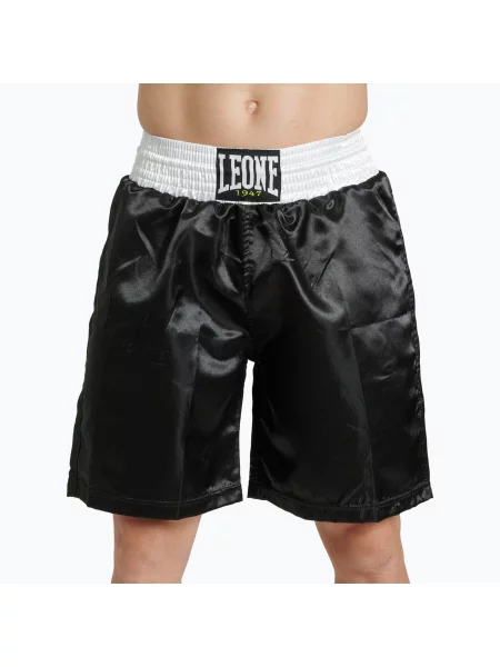 Șorturi de box pentru bărbați LEONE Color Block black negru