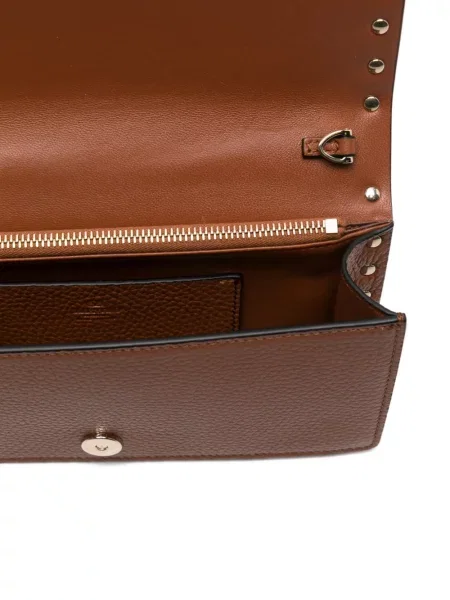 Geantă Valentino Garavani maro
