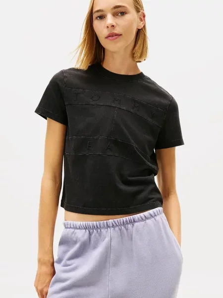 Футболка Tommy Jeans черная