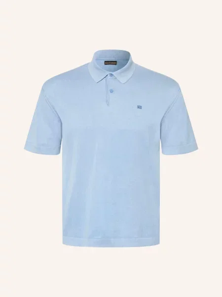 Napapijri Jerseyové Polo Tričko Hudson tmavě modrá