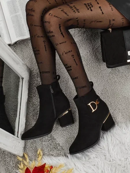 Botine Resti negru