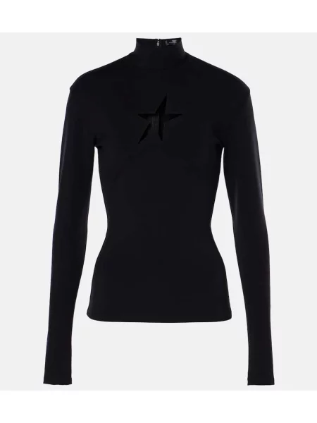 Top Mugler negru