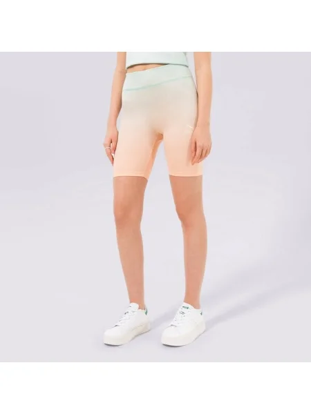 Къс панталон Puma дамски с десен с висока талия зелено