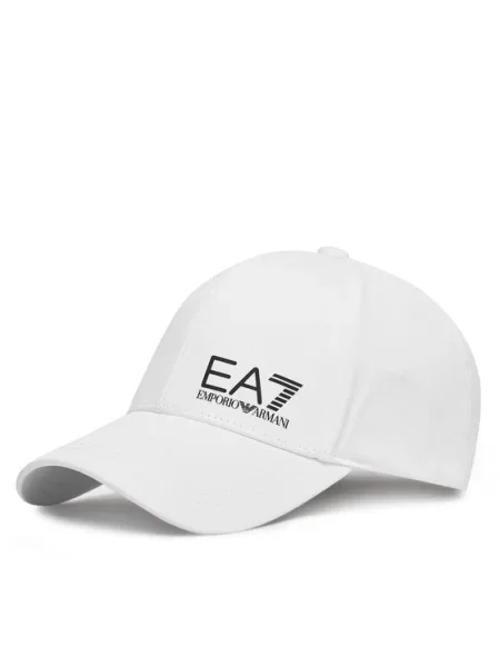 Șapcă Ea7 Emporio Armani alb