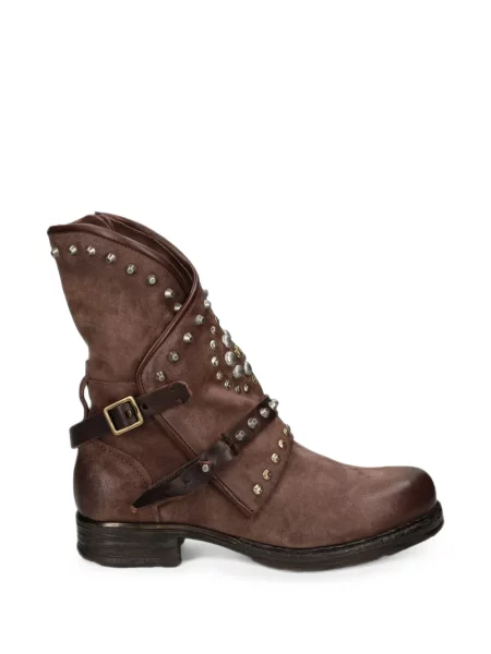 Botine A.s.98 din piele maro