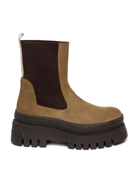 Botki Steve Madden beżowe