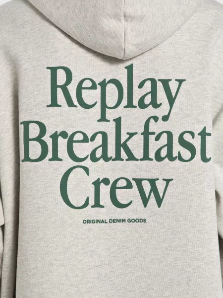 Толстовка Replay серая