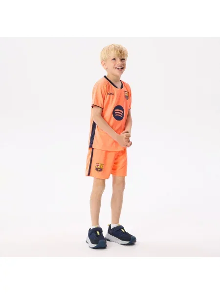 Dětské kalhoty Reserved oranžové
