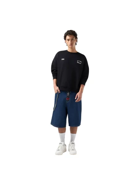 Bluza nierozpinana Gcds z logo czarna