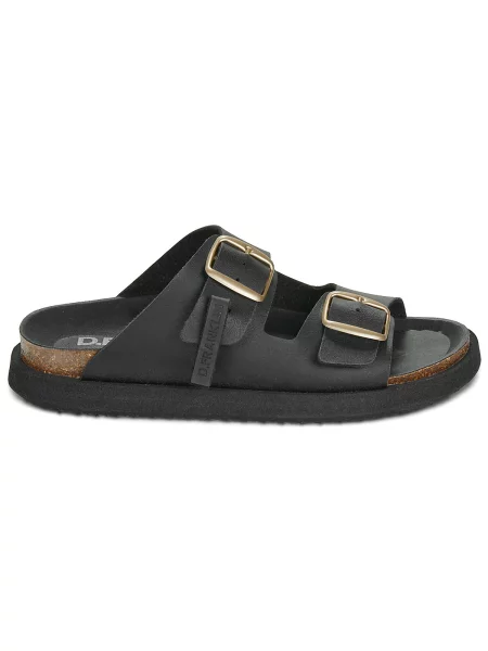 Pantofi D.franklin din piele de căprioară negru