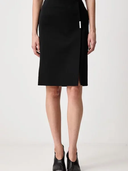 MUGLER fustă creion din lână