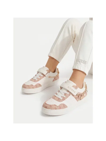 Sneakersy Guess białe