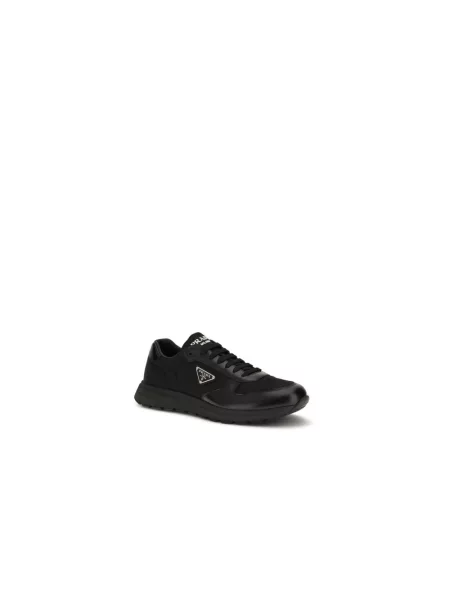 Sneakersy Prada skórzane czarne