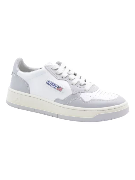 Sneakersy Autry skórzane szare