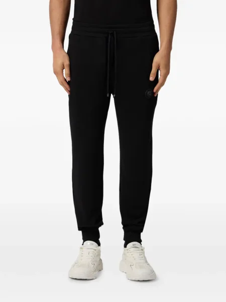 Běžecké tepláky Plein Sport černé