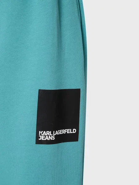 Спортивные штаны Karl Lagerfeld Jeans голубые