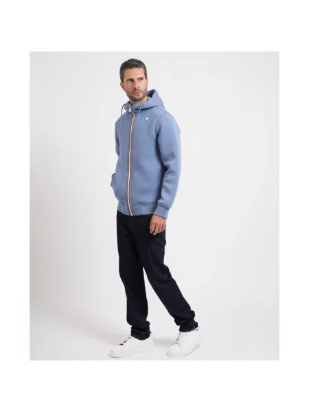 Bluza polarowa K-way niebieska