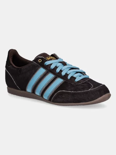Adidas Originals sneakers din piele intoarsă Japan W maro