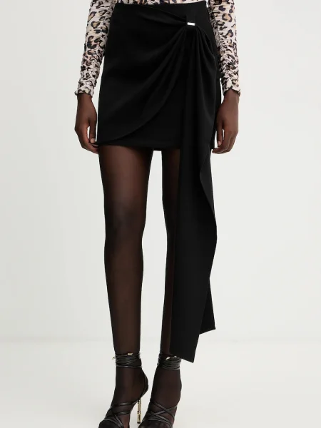 Fracomina fustă mini evazați negru