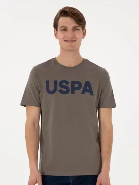 Поло U.s. Polo бежевое