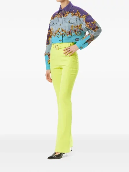 Pantaloni Just Cavalli verde