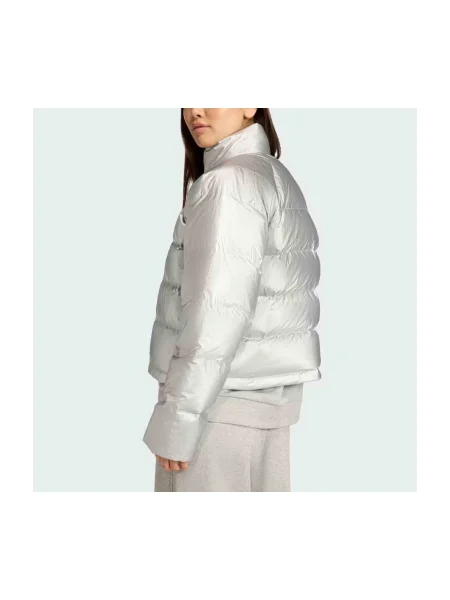 Bunda Adidas strieborná