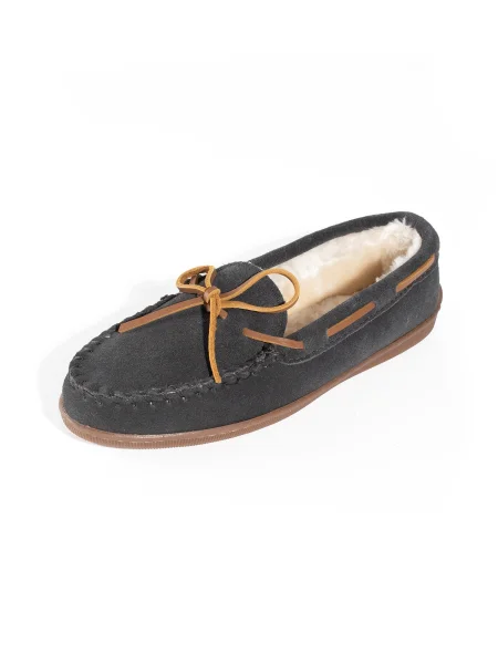 Minnetonka Mocasini Pileline închis / maro gri