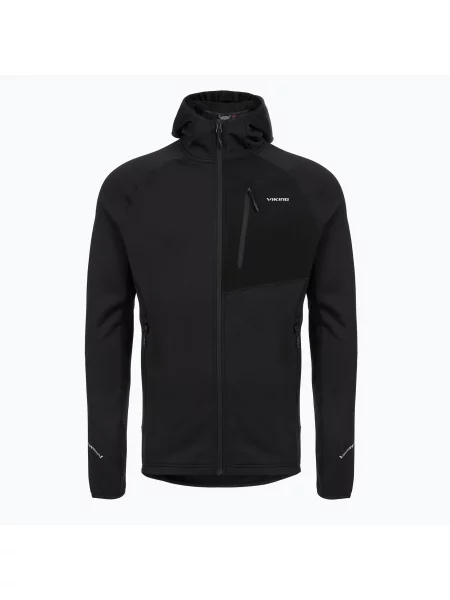 Мъжки суитшърт за трекинг Viking Arbaz black черно