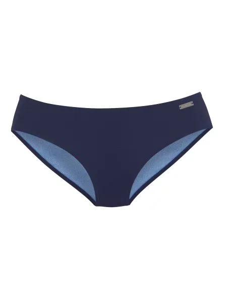 LASCANA Slip costum de baie marin albastru