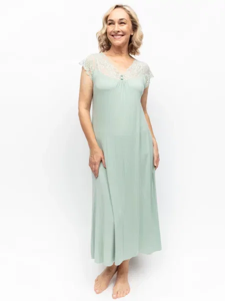 Ночная рубашка Nora Rose из модала розовая