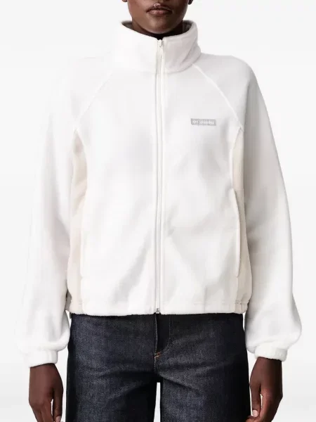 Fleece dzseki Columbia autogrammal fehér