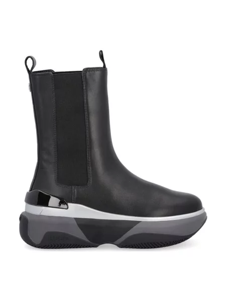 Buty do kostki Liu Jo skórzane czarne