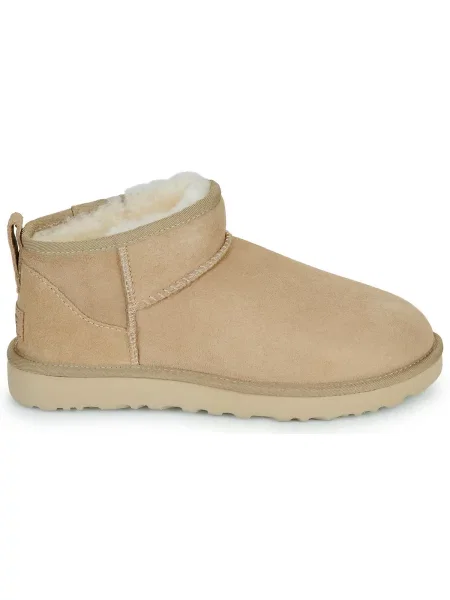 Klasické kotníkové boty Ugg béžové