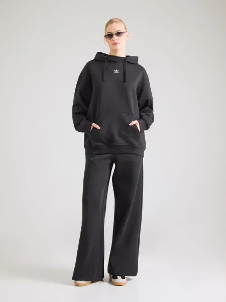 ADIDAS ORIGINALS Megztinis be užsegimo Essentials' juoda
