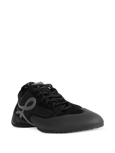 Sneakerși Loewe din piele de căprioară negru