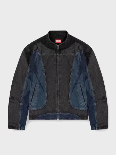 Джинсовая куртка Diesel черная