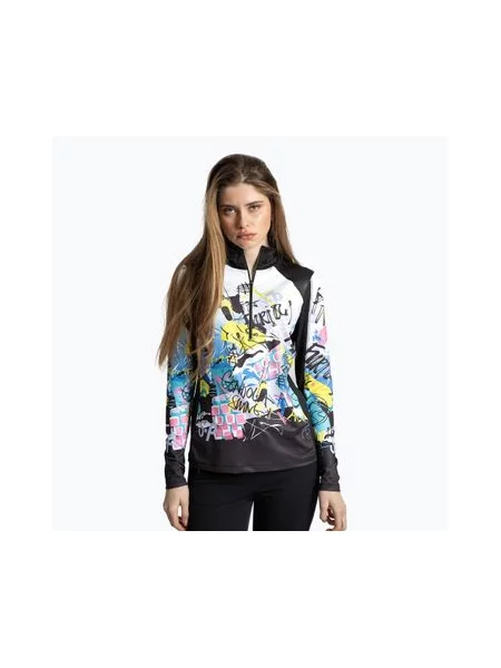 Світшот Sportalm Bonny Print чорний