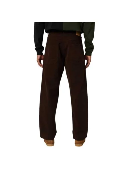 Jeansy straight leg Paul Smith brązowe