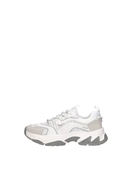 Sneakersy Steve Madden zamszowe białe