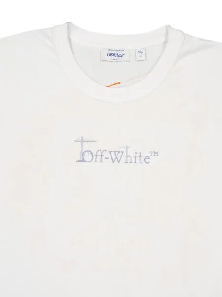 Tricou Off-white cu imagine alb