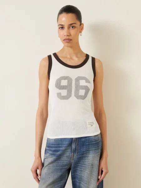 Top Acne Studios biały