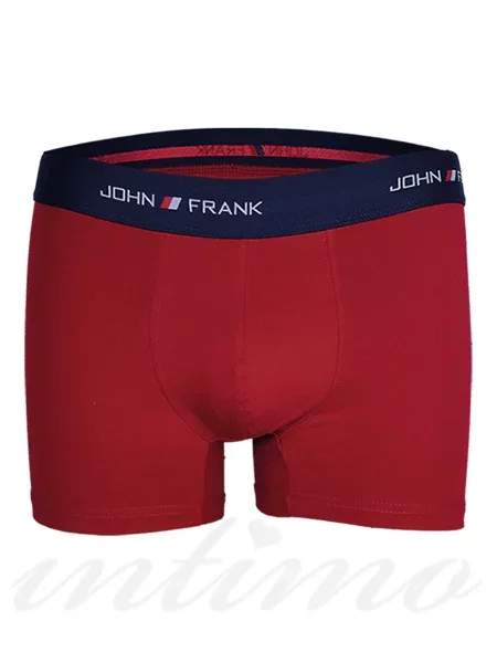 Боксеры John Frank белые