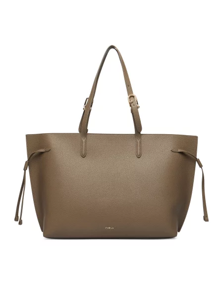Furla Дамска чанта Ava L Tote CN Светлокафяв