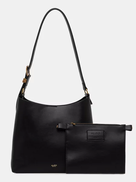 Geantă shopper Aldo din piele negru