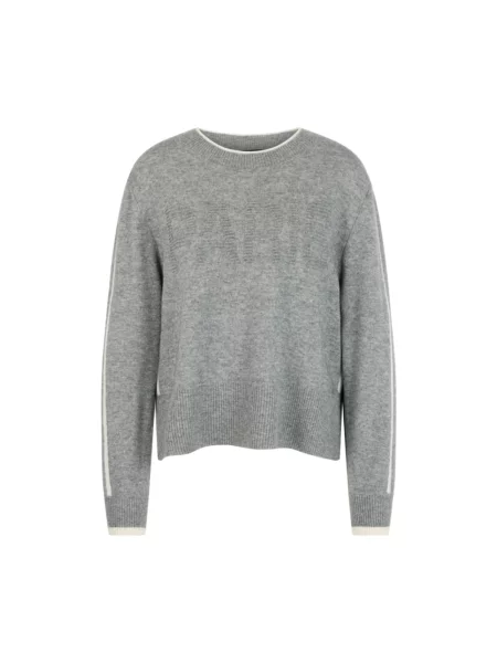 Sweter Marc Cain z kaszmiru szary
