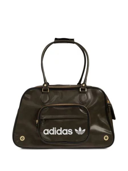 Sneakerși Adidas Superstar cu autograf cu imprimeu animal print verde