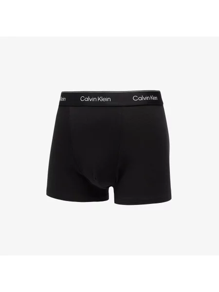 Strečové džínové šortky Calvin Klein černé