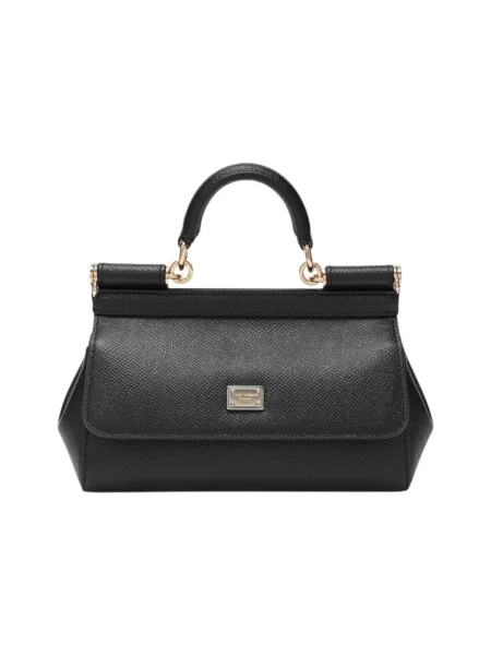 Torebka Dolce And Gabbana skórzana czarna