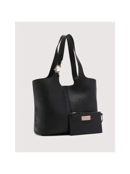 Shopperka Coccinelle retro czarna